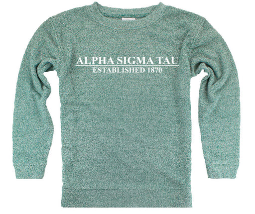 Alpha Sigma Tau Year Established Cozy Sweater
