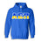 Alpha Epsilon Phi Two Toned Lettered Hooded Sweatshirt