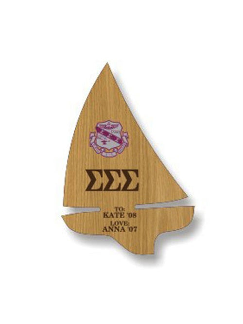 Sigma Sigma Sigma Sorority Plaque