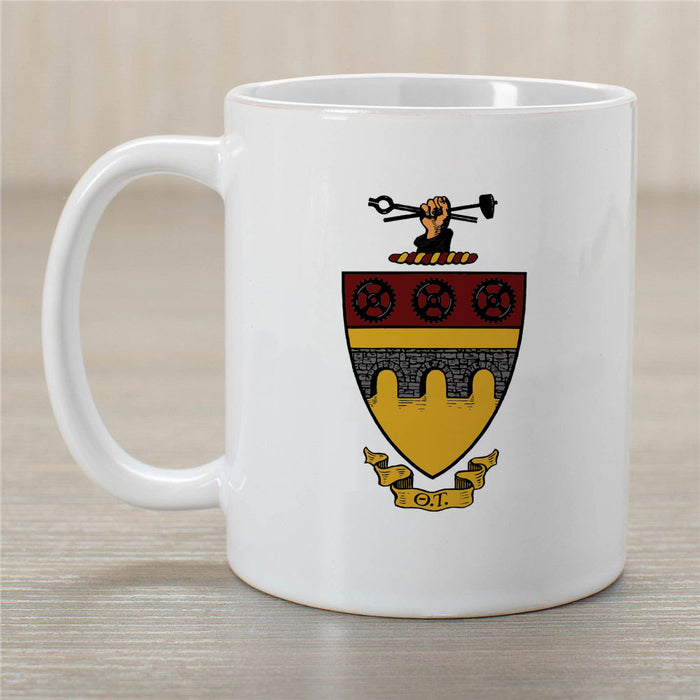 Theta Tau Crest Coffee Mug