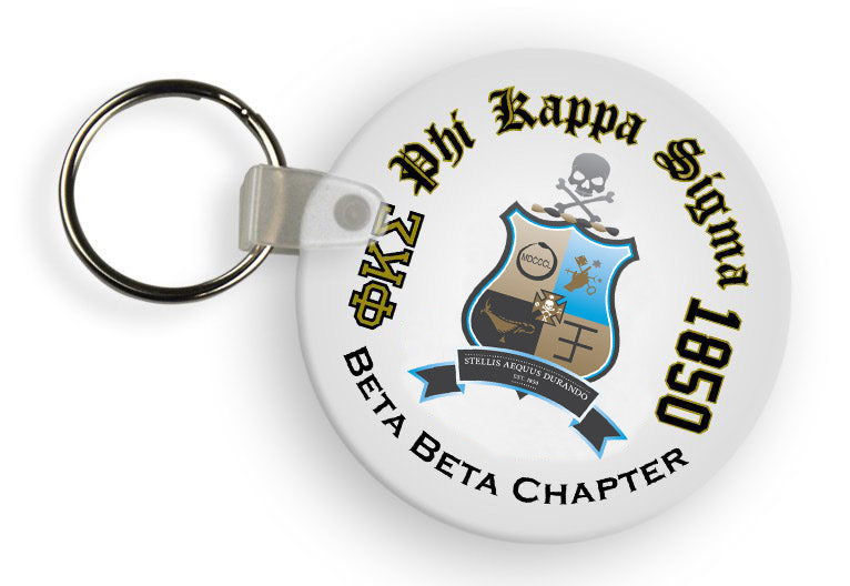 Phi Kappa Sigma Color Keychain