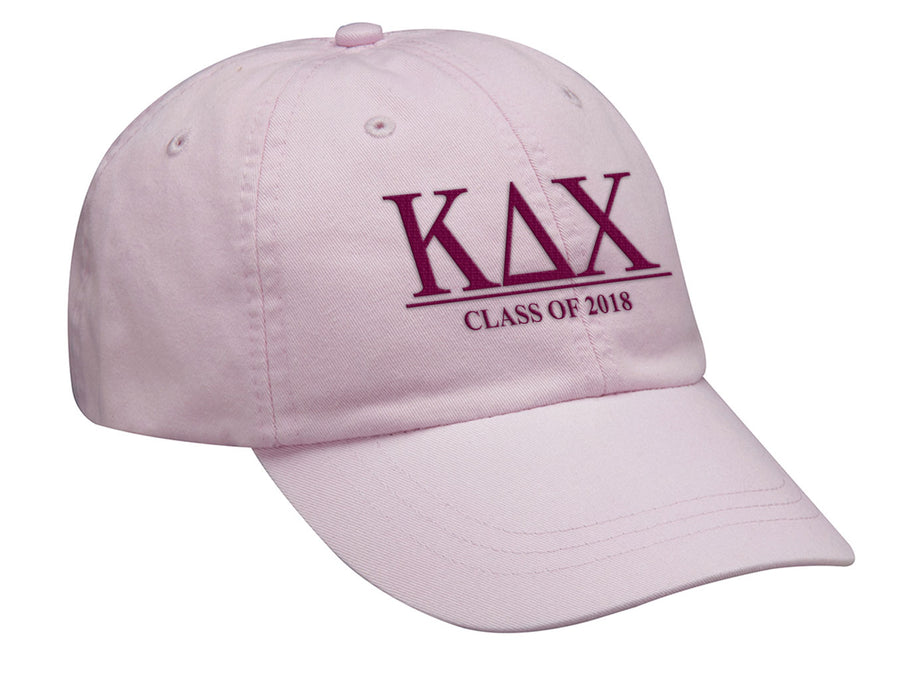Kappa Delta Chi Embroidered Hat with Custom Text