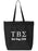 Tau Beta Sigma Roman Letters Event Tote Bag