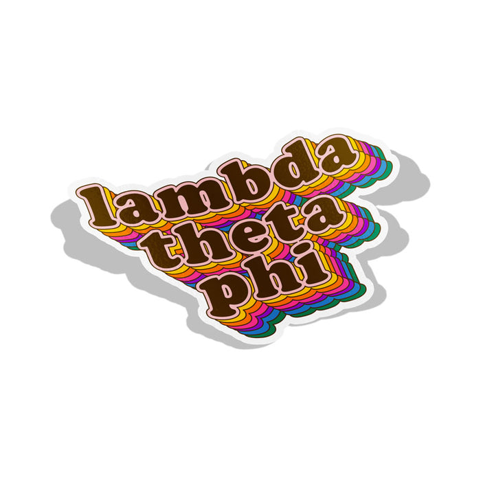 Lambda Theta Phi Retro Sorority Decal