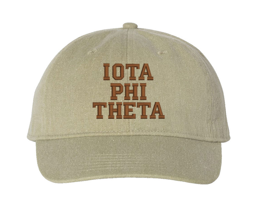 Iota Phi Theta Comfort Colors Varsity Hat