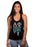 Alpha Phi Tribal Feathers Poly-Cotton Tank