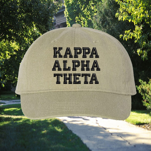 Kappa Alpha Theta Comfort Colors Varsity Hat