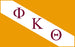 Phi Kappa Theta Fraternity Flag Sticker