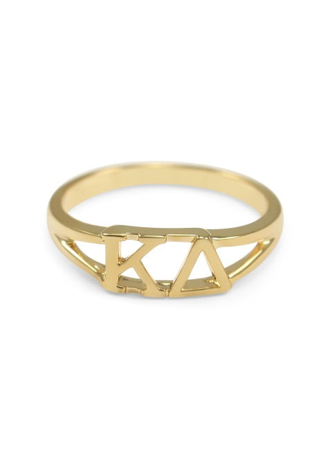 Kappa Delta Sunshine Gold Ring