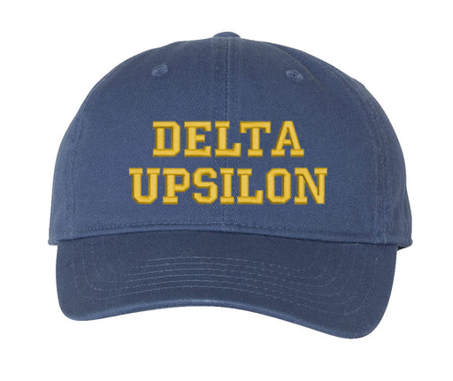 Delta Upsilon Comfort Colors Varsity Hat