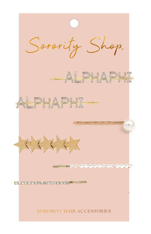 Alpha Phi Hair Clips