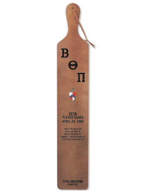 Alpha Sigma Alpha Large Pledge Class Paddle