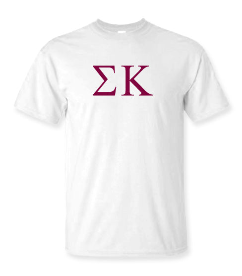 Sigma Kappa Letter T-Shirt