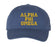 Alpha Phi Omega Comfort Colors Varsity Hat