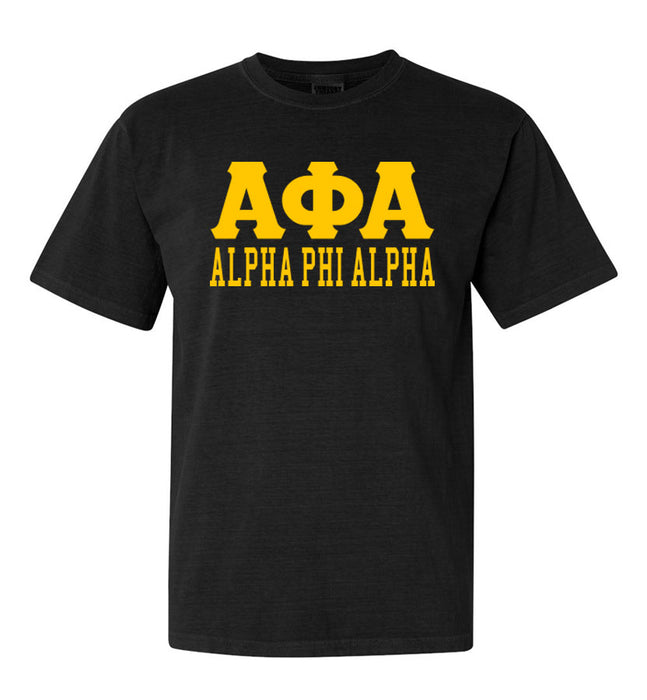 Alpha Phi Alpha Custom Comfort Colors Greek T-Shirt