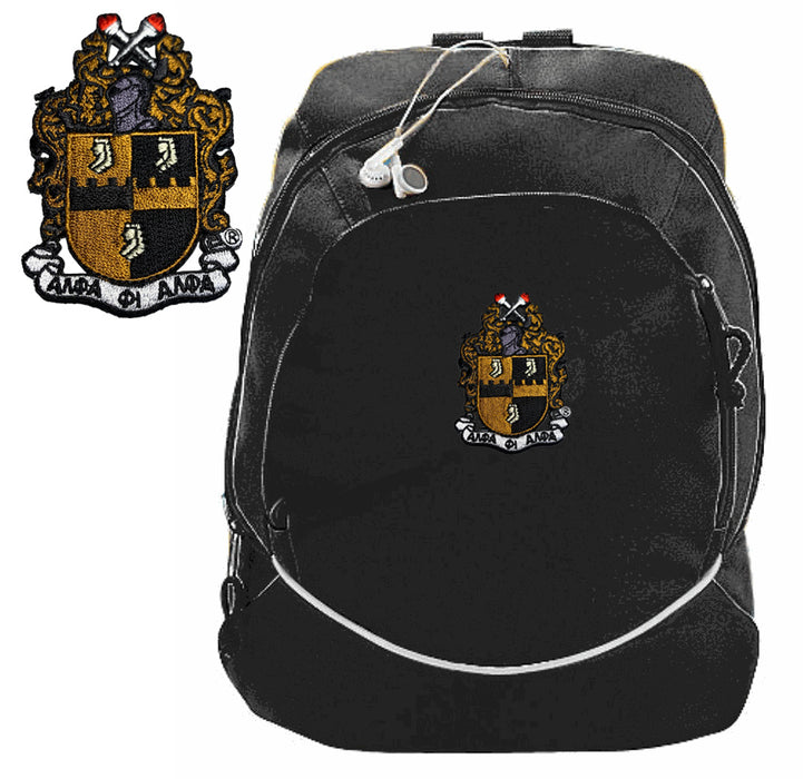 Alpha Phi Alpha Crest Backpack
