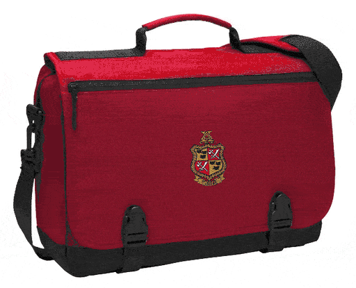 Phi Kappa Sigma Crest Messenger Briefcase