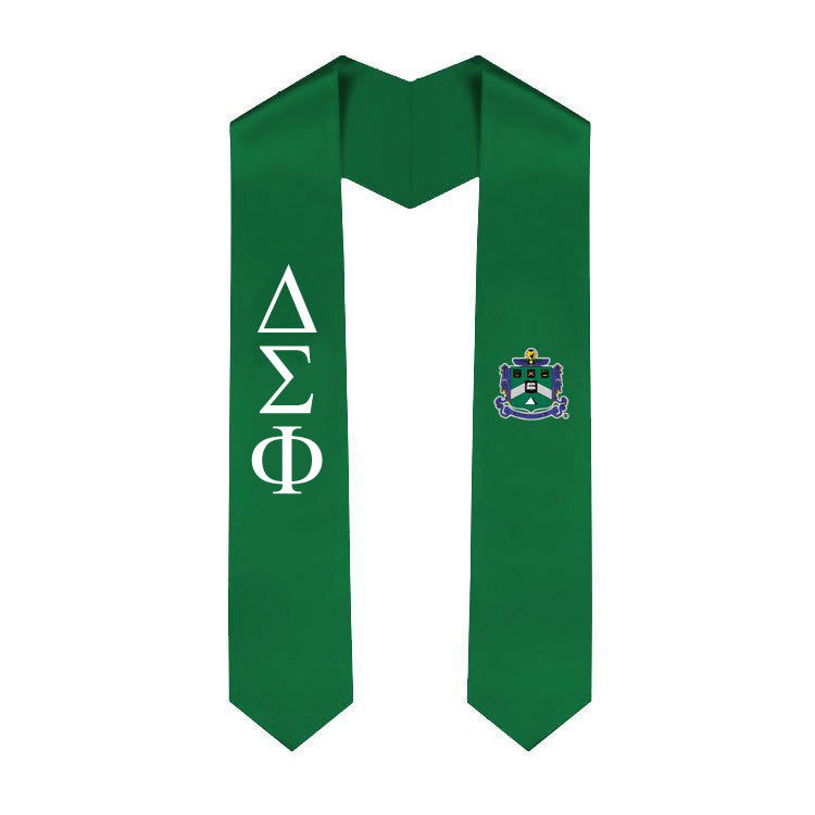 Delta Sigma Phi Simple Sash Stole Delta Sigma Phi Simple Sash Stole