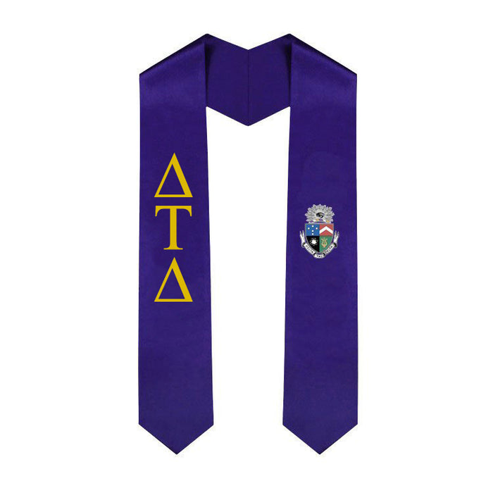 Delta Tau Delta Simple Sash Stole Delta Tau Delta Simple Sash Stole