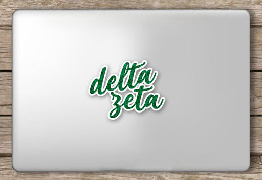 Sigma Delta Tau Script Sticker