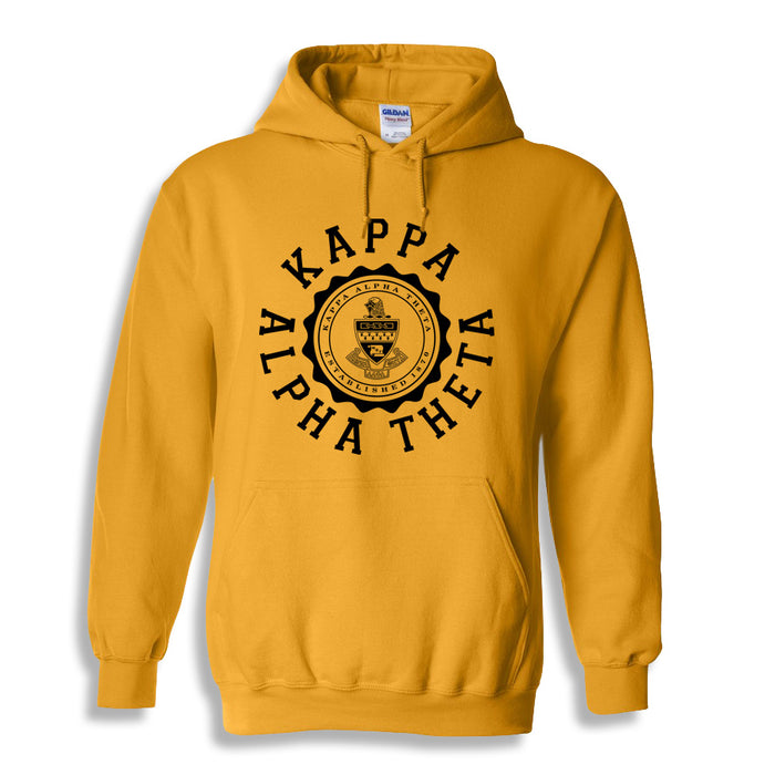 Kappa Alpha Theta World Famous Seal Crest Hoodie
