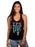 Panhellenic Tribal Feathers Poly-Cotton Tank