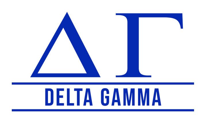 Delta Gamma Custom Greek Letter Sticker - 2.5