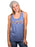 Alpha Omicron Pi Unisex Tank Top with Sewn-On Letters
