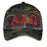 Alpha Chi Omega Letters Embroidered Camouflage Hat