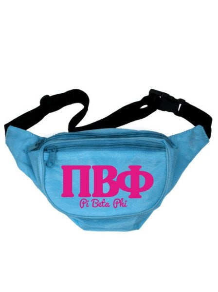 Pi Beta Phi Letters Layered Fanny Pack