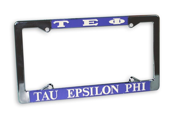 Tau Epsilon Phi License Plate Frame