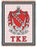 Tau Kappa Epsilon Afghan Blanket Throw