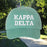 Kappa Delta Comfort Colors Varsity Hat