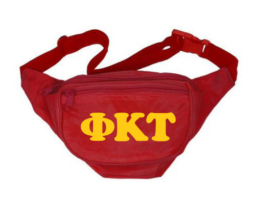Phi Kappa Tau Letters Layered Fanny Pack