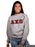 Alpha Chi Omega Classic Colors Sewn-On Letter Crewneck