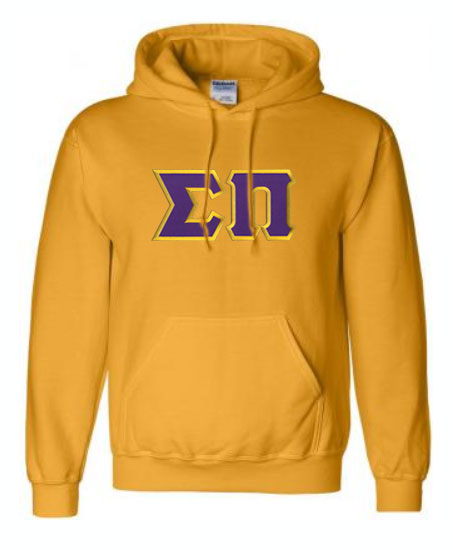 Sigma Pi Lettered Hoodie