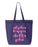 Alpha Kappa Delta Phi Cursive Tote Bag