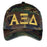 Alpha Xi Delta Letters Embroidered Camouflage Hat