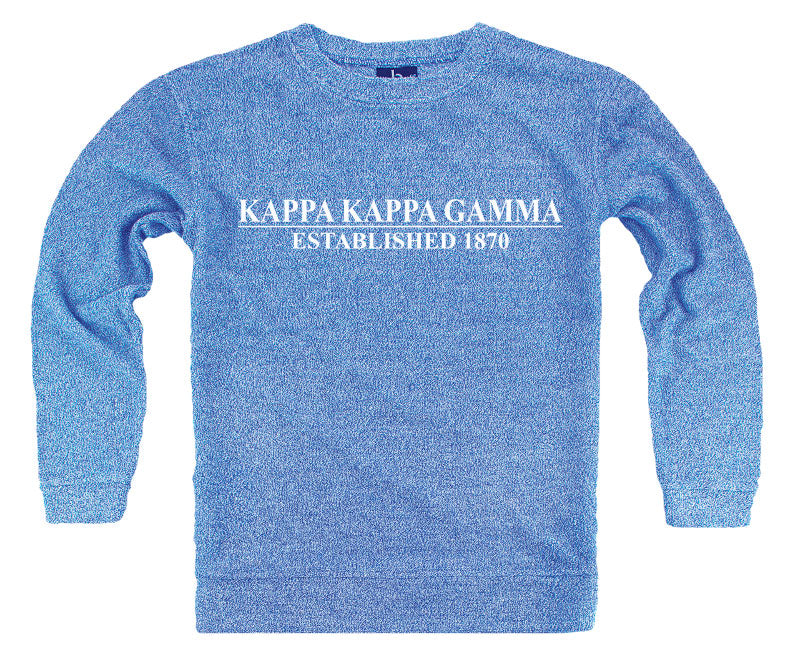 Kappa Kappa Gamma Year Established Cozy Sweater