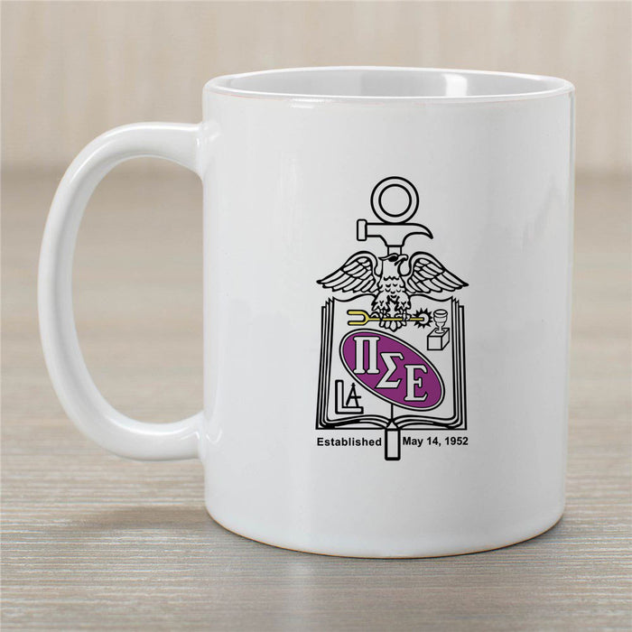 Pi Sigma Epsilon Crest Coffee Mug