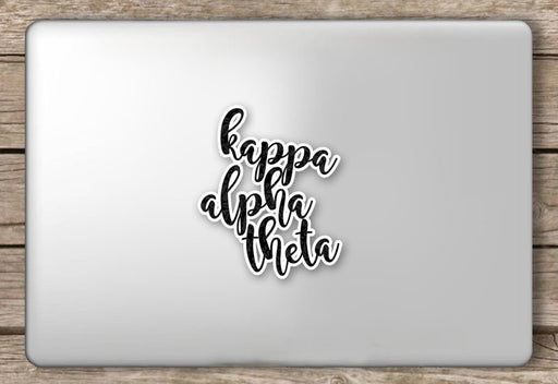 Kappa Alpha Theta Script Sticker