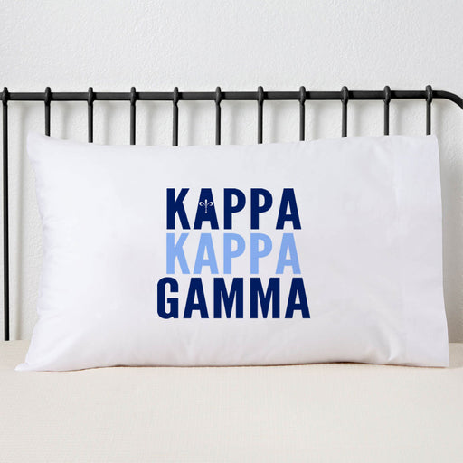 Kappa Kappa Gamma Sorority Pillowcase