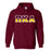 Pi Kappa Alpha Two Toned Lettered Hooded Sweatshirt