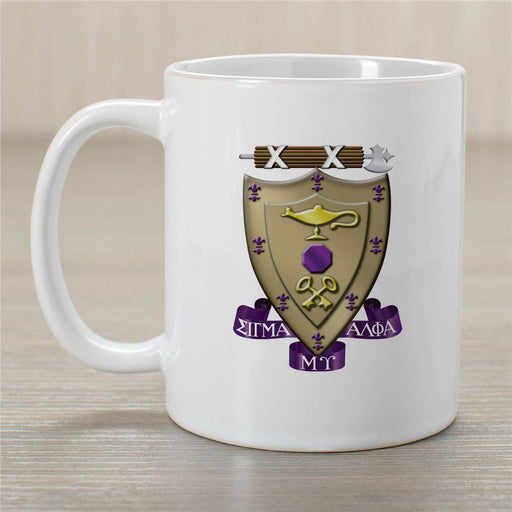 Sigma Alpha Mu Crest Coffee Mug