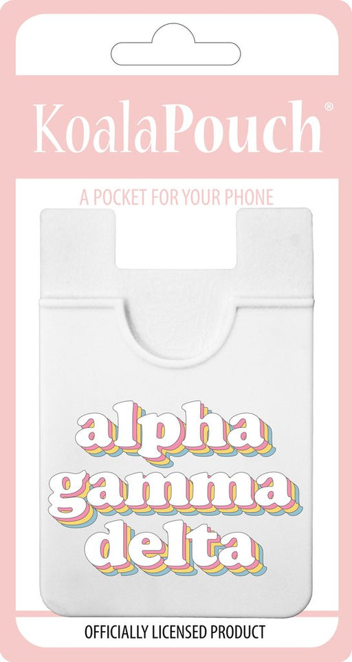 Alpha Gamma Delta Retro Phone Wallet
