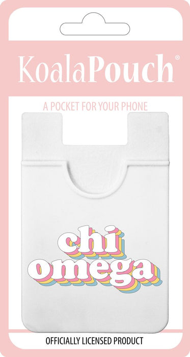 Chi Omega Retro Phone Wallet