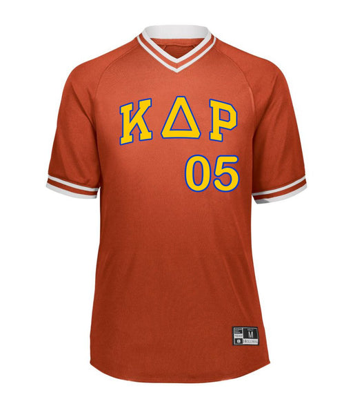 Kappa Delta Rho Retro V-Neck Baseball Jersey
