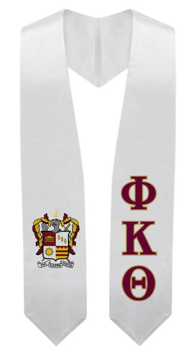 Phi Kappa Theta Super Crest Graduation Stole