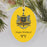 Psi Upsilon Color Crest Ornament