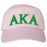 Alpha Kappa Alpha (2) Greek Letter Embroidered Hat